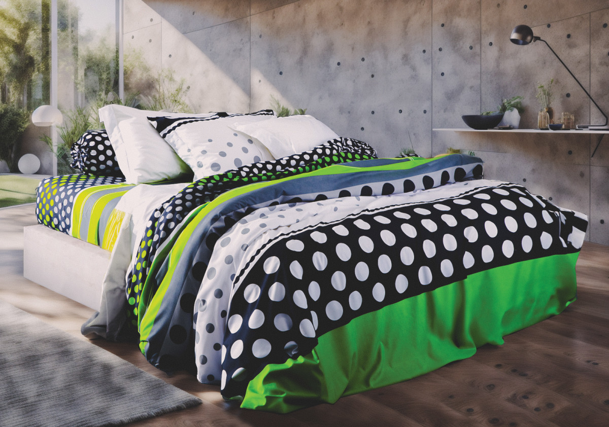 ชุดผ้าปูที่นอนพร้อมผ้านวม Lotus รุ่น MEMORIES LTMEM013A Lotus Bedding